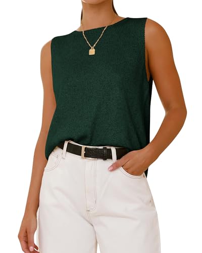 Sleeveless Sweater Top