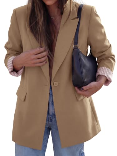 KIRUNDO Blazers for Women Business Casual Fall Jackets