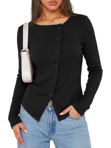 Asymmetrical Ribbed Top