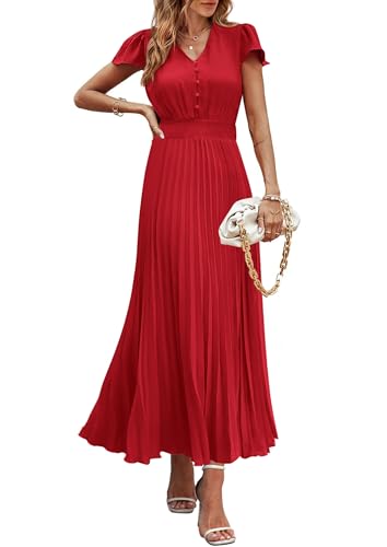 Pleated Maxi Dress