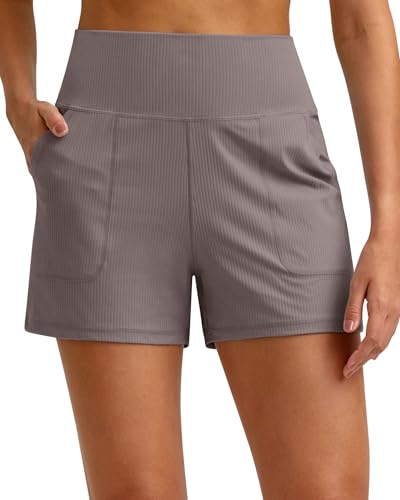 Ribbed Casual Shorts
