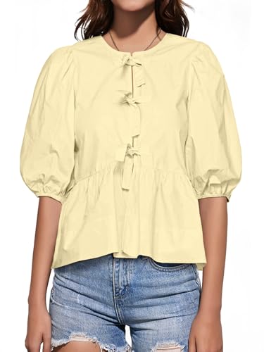 Peplum Babydoll Top