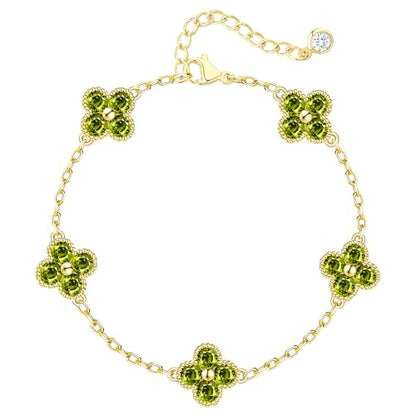 Gold Clover Bracelets