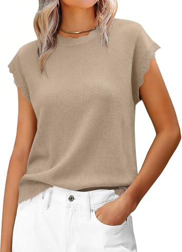 Lightweight Cap Sleeve Sweater