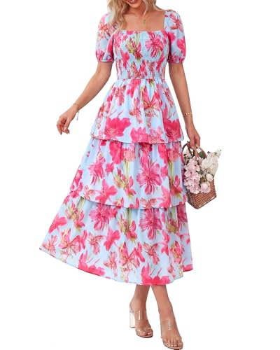 Floral Smocked Dress