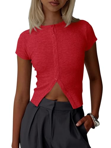 Ribbed Cropped Cardigan