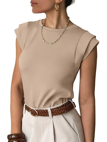 ANRABESS Cap Sleeve Top