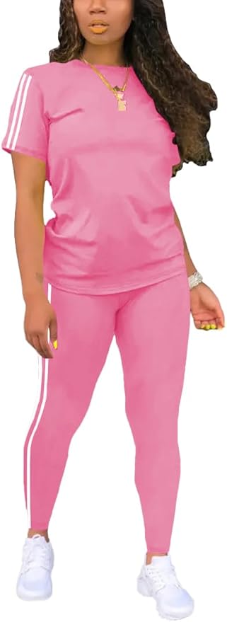 Oversized Tee and Leggings Set