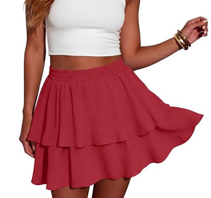 Boho Mini Skirt