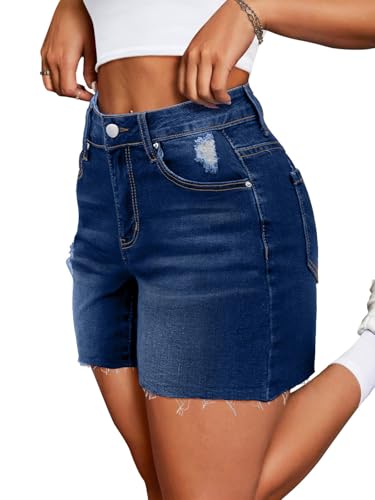 Stretchy Jean Shorts
