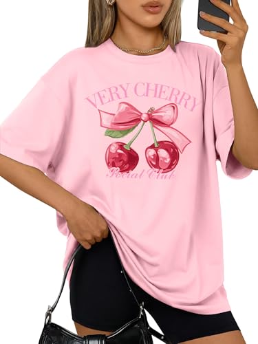 Oversized Cherry T-Shirt