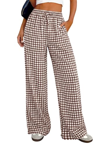 Cotton Gingham Pants