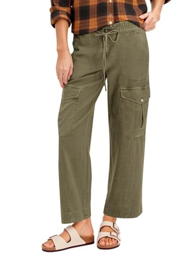 High Waisted Cargo Pants