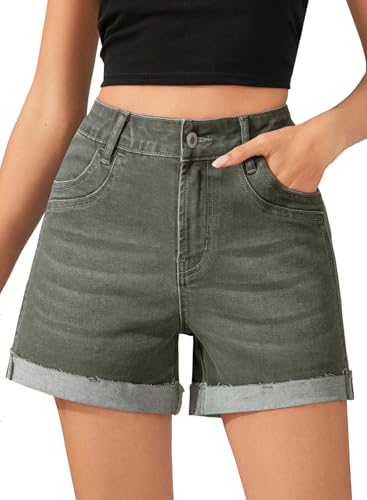 Jean Shorts High-Waisted