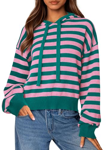 Striped Hoodie Fall