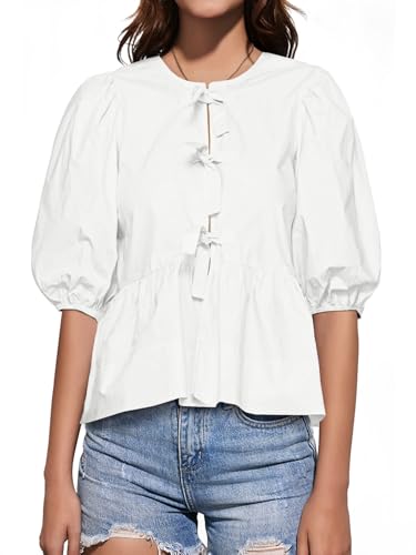 Peplum Babydoll Top