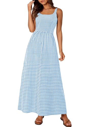Gingham Maxi Dress