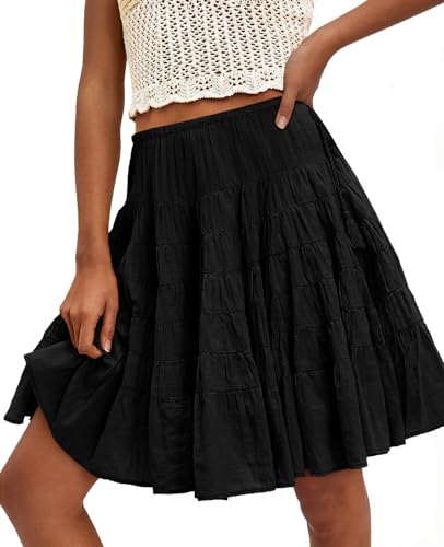 Boho Pleated Skirt