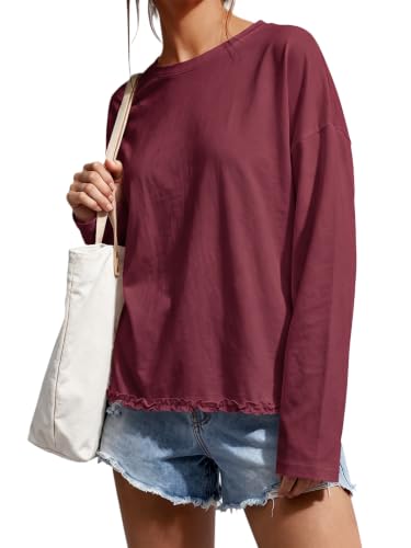 Ruffle Hem Top