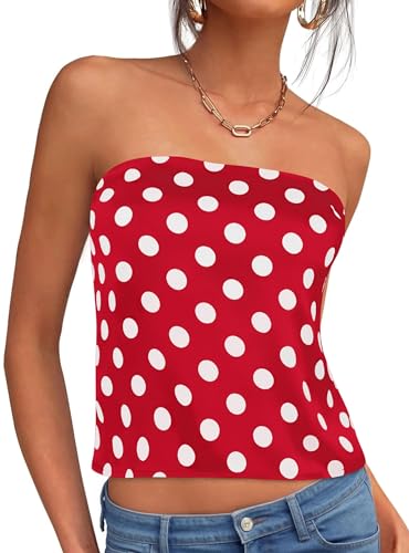 Polka Dot Tube Top