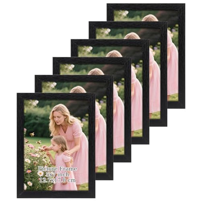 5x7 Picture Frames 6pc