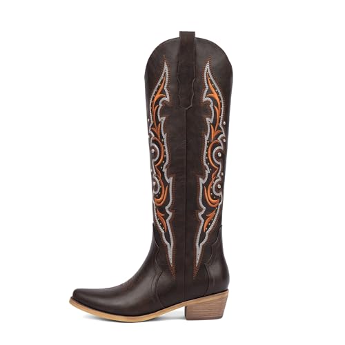 Knee High Cowboy Boots