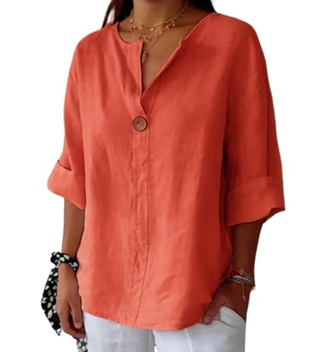Cotton Linen Blouse