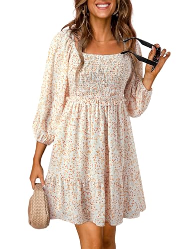 Boho Floral Mini Dress
