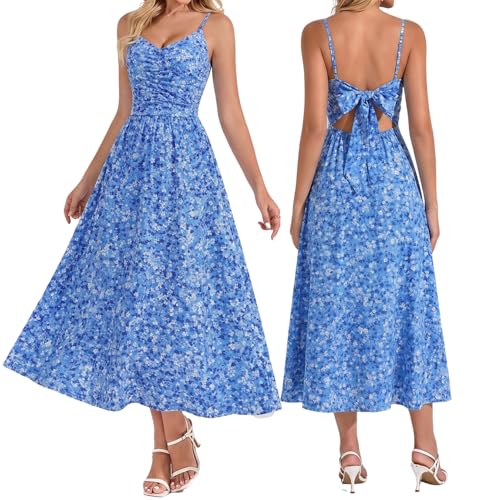 Floral Bow Tie Dress
