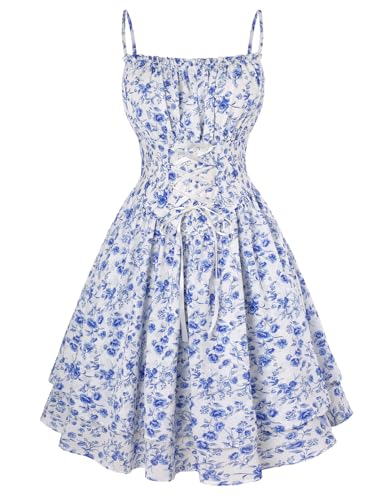 Corset Floral Dress