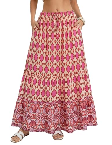 Boho maxi skirt