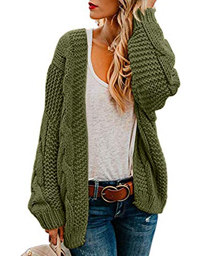 Oversized Cable Cardigan