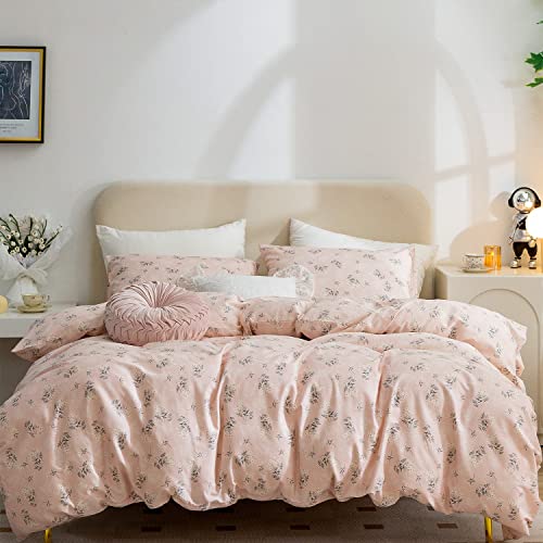 Queen Floral Duvet Set