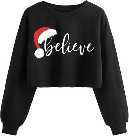 Cropped Christmas Sweater