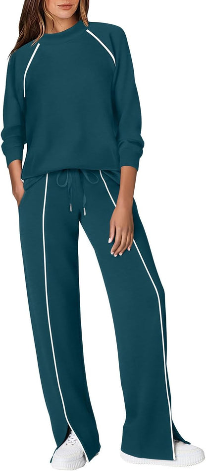 Mock Neck Fall Set