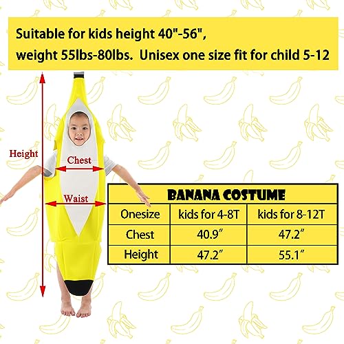 Kids Banana Costume