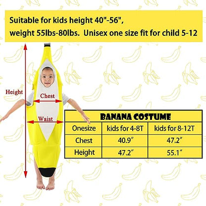 Kids Banana Costume