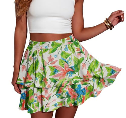 Boho Mini Skirt