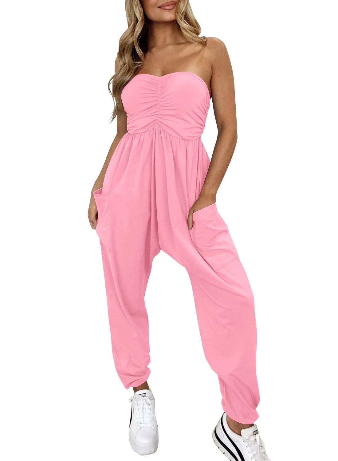 Strapless Summer Romper