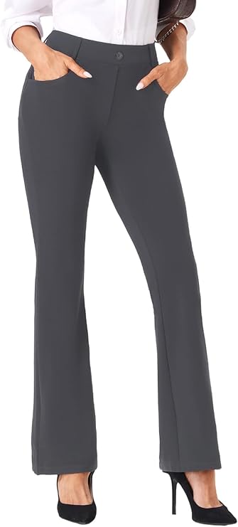 traight Leg Stretchy Dress Work Pants