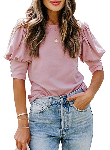 Puff Sleeve Loose Blouse