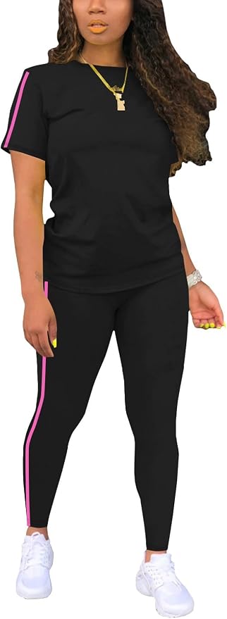 Oversized Tee and Leggings Set