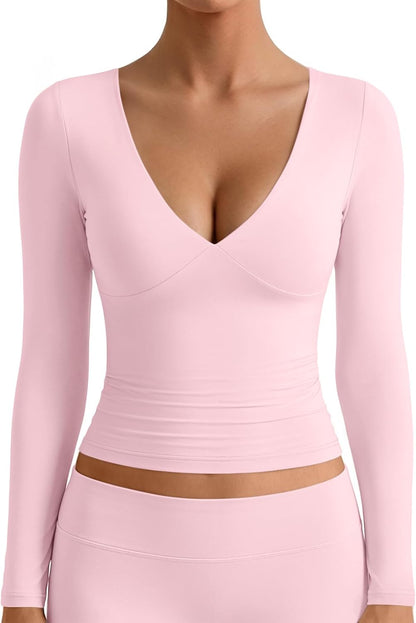 Double Lined V-Neck Shirt