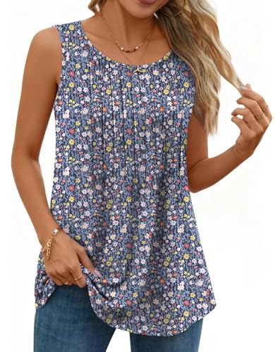 Pleated Tank Top