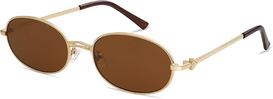 Retro Oval Sunglasses