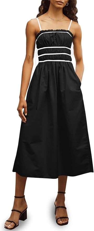 Cotton Midi Dress