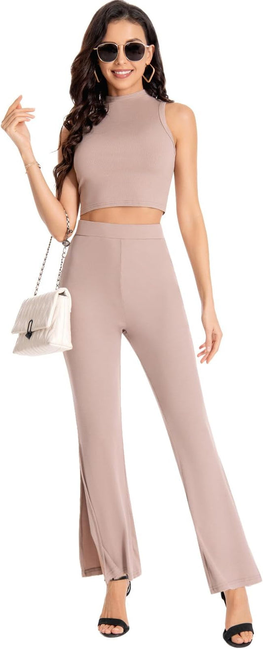 Two Piece Sleeveless Set