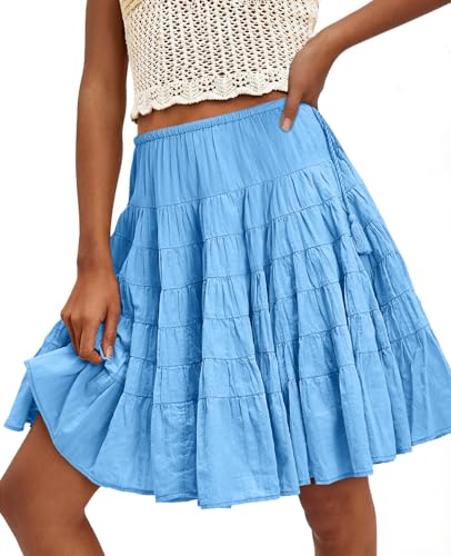 Boho Pleated Skirt