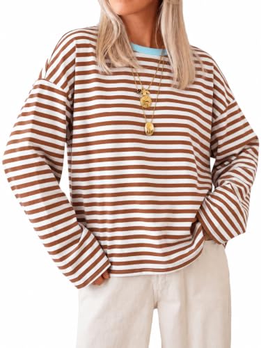Striped Long Sleeve Crew