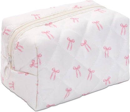 Quilted Makeup Bag